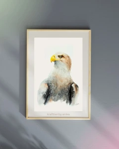 Adler Art Seele Anika graueWand