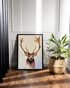 Hirsch Art Seele Anika Boden